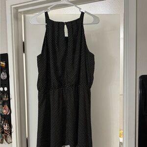 Maurice’s black and white tank dress